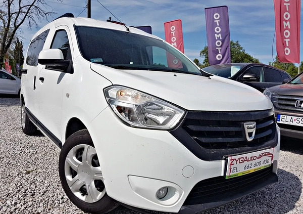 Dacia Dokker cena 29900 przebieg: 222000, rok produkcji 2016 z Białystok małe 379